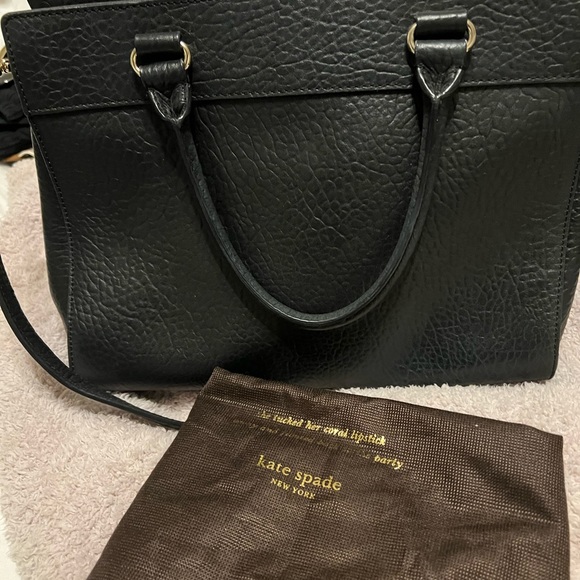 Kate Spade Black Satchel - Picture 2 of 4